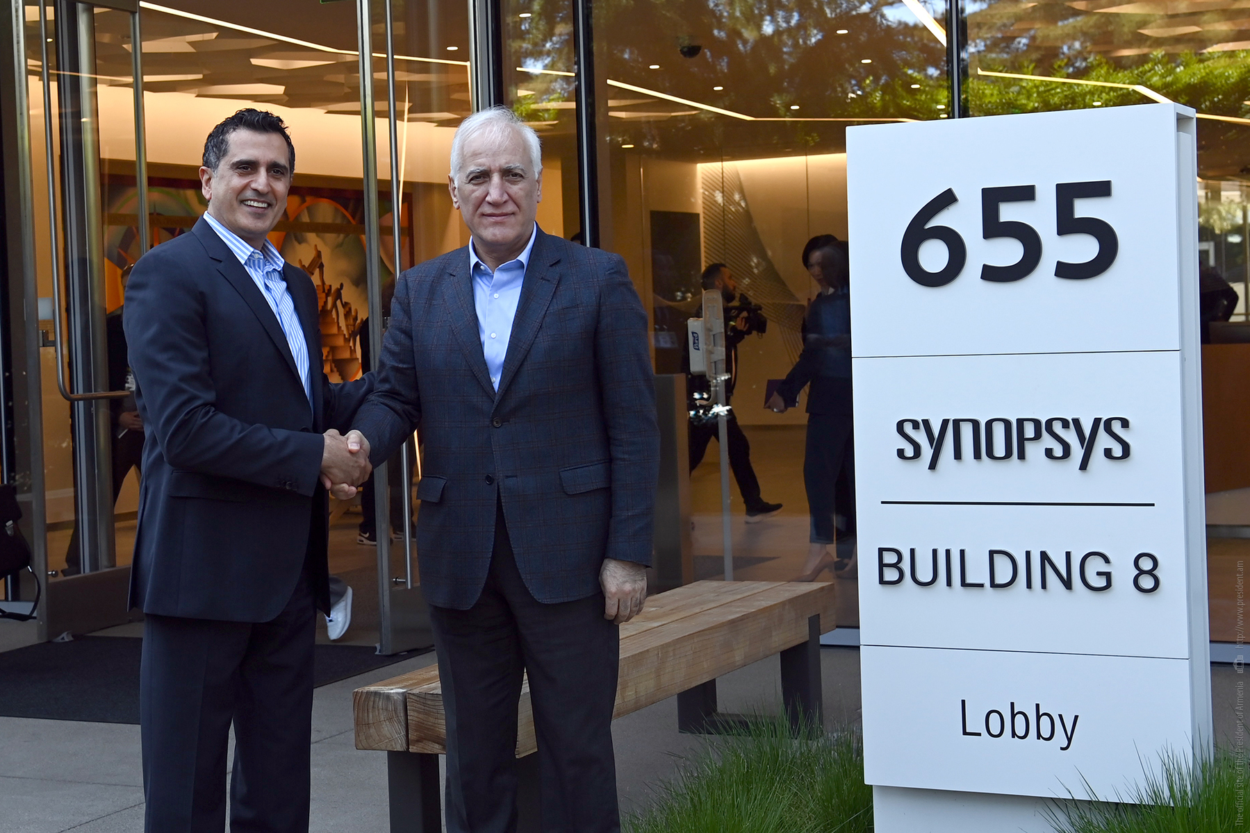 President Vahagn Khachaturyan’s visit to Synopsys in Silicon Valley